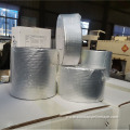 Aluminum flashing tape with butyl rubber